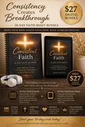Consistency Creates Breakthrough – 30-Day Faith Reset Bundle